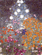 Blumengarten, Gustav Klimt