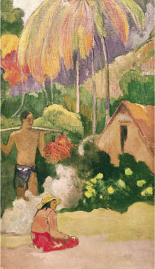 Landscape in Tahiti, Paul Gauguin