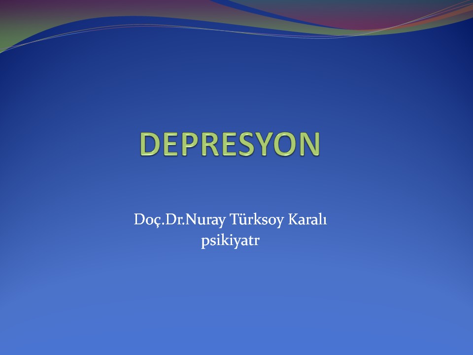 Depresyon