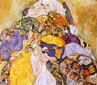 Cradle, Gustav Klimt
